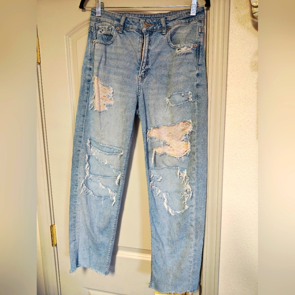 AE MOM Straight Jeans 8